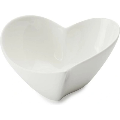 Maxwell & Williams miska srdce bílá WHITE BASICS 11 cm