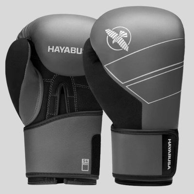 Hayabusa fightwear Боксови Ръкавици Hayabusa S4 Leather Grey - 16 oz