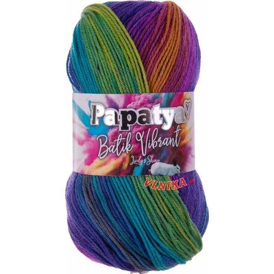Kamgarn Příze Papatya Batik Vibrant Varianta: 03
