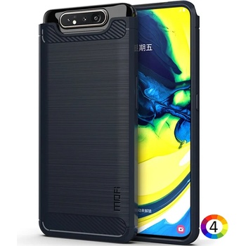Image 1 of Xiaomi Samsung Galaxy A90/A80 Удароустойчив MOFI Carbon Fiber Калъф и Протектор