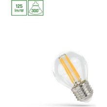 Spectrum LED žárovka 4W 4xCOG Filament E27 500lm CCD TEPLÁ BÍLÁ