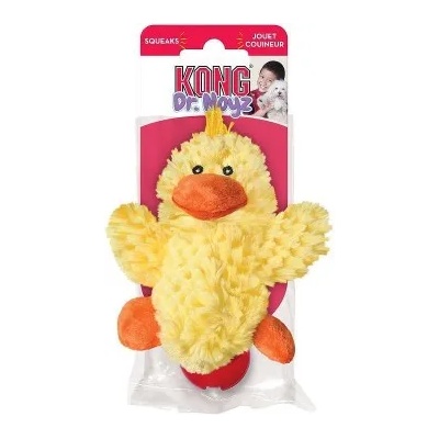 KONG plush duck small - играчка за куче от плат - САЩ - ny3e