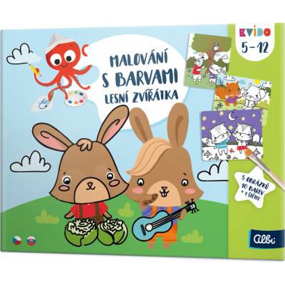 Albi Malování s barvami Lesní zvířátka Kvído