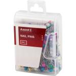  Карфици Axent с цветни глави 34 mm 200 бр (1905005-4216-A)