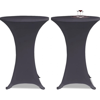 vidaXL Strečový návlek 2 ks 80 cm