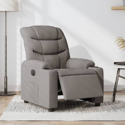 zahrada-XL 3206634 Elektrické polohovací taupe textil