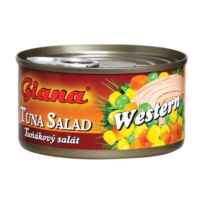 Giana tuniakovy salat western 48 x 185 g