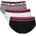 Reebok Слипове Reebok Mens 3 Pack Cotton Briefs - Black/White/Grey