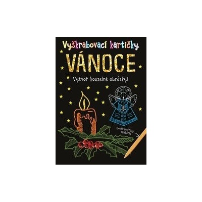 Vyškrabovací kartičky Vánoce