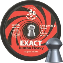 Diabolky JSB Exact Jumbo Heavy 5,52 mm 500 ks