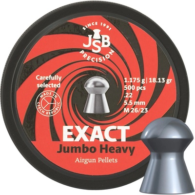 Diabolky JSB Exact Jumbo Heavy 5,52 mm 500 ks – Zboží Dáma