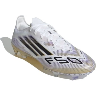 adidas F50 Pro M FG cloud white/core black/gold metallic