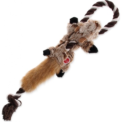 Dog Fantasy Skinneeez s provazem čipmank 35 cm