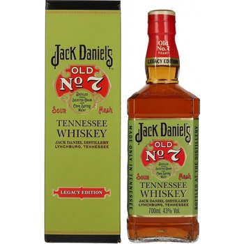 Jack Daniel's LEGACY EDITION 1 43% 0,7 l (kartón)