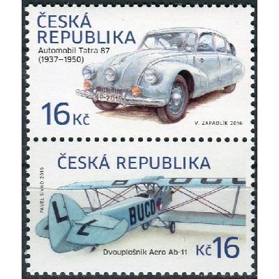 Česká pošta (2016) č. 903 - 904 ** - Česká republika - Historické dopravní prostředky (1)