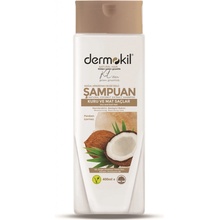 Dermokil Prírodný šampón na suché vlasy Coconut 400 ml