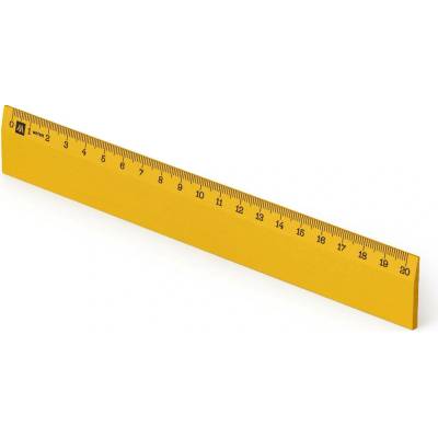 Metrie Scholar-20SG Dřevěné pravítko 20 cm