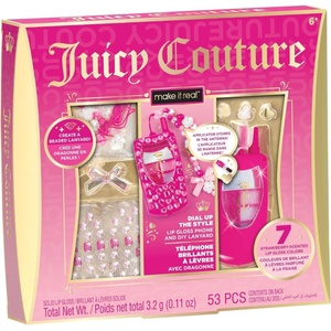 Make It Real Творчески комплект Make it Real Juicy Couture - Декорирай сам своя гланц за устни, 53 части