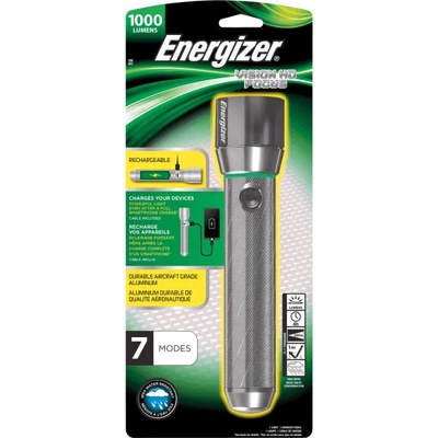 Energizer Vision HD Rechargeable Metal Light 1000 lm-USB ER-PMHRL7