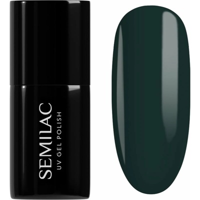 Semilac UV Hybrid Into Her Tenderness gelový lak na nehty odstín 422 Deep Forest Green 7 ml