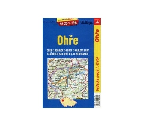 Vodácká mapa Ohře