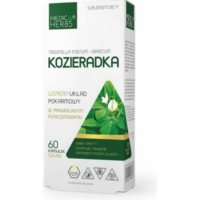 Medica Herbs Senovka grécka 520 mg 60 kapsúl