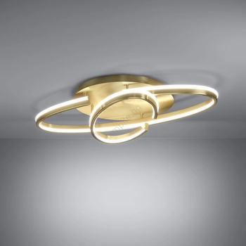 EGLO 390534 - LED димируемо таванно осветително тяло BOGADO LED/40W/230V златисто + дистанционно управление (EG390534)