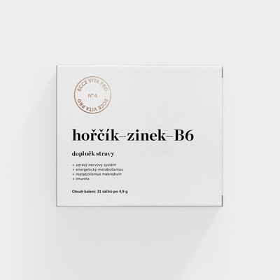 Ecce Vita Hořčík Zinok B6 31 sáčků 152 g