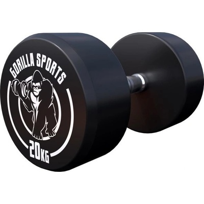 Gorilla Sports Jednoruční činky 2 x 20 kg