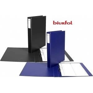 Biurfol Binder for personal files Biurfol A4/4cm 2R black