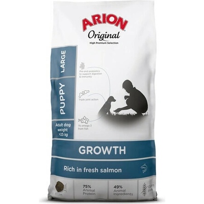 Arion Original Growth Puppy Large Salmon Rice 2 kg