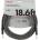 Fender Professional Series Gray Tweed 5, 5 m Директен - Директен Инструментален кабел (0990820068)