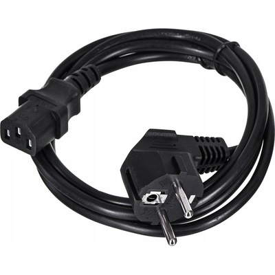 Gembird Síťový kabel VDE 220/230V, 1,8 m (napájecí 2 piny), PC-184-VDE