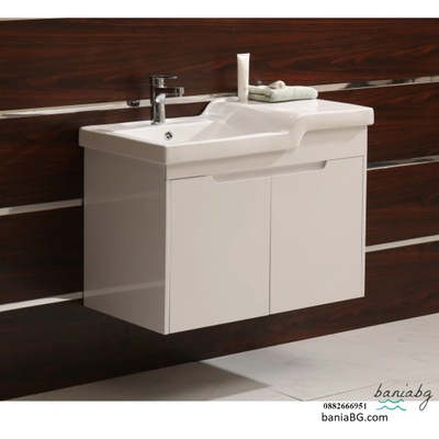 Inter Ceramic Долен конзолен pvc шкаф за баня icp 8363 МОНА