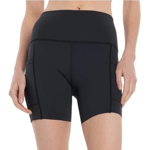 New Balance Дамски клин за бягане New balance Women's Sleek Pocket High Rise Short 6'' Running tights - Black - размер XXS (127-1104-0111)