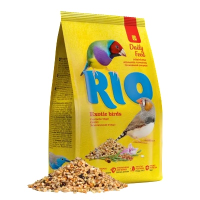 Rio Daily feed for exotic birds - Пълноценна ежедневна храна за екзотични птици 500 гр