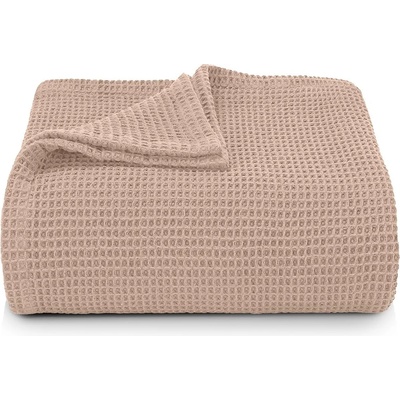 Дилиос Покривка за легло СИЕСТА 220/230 см бежово 100% памук