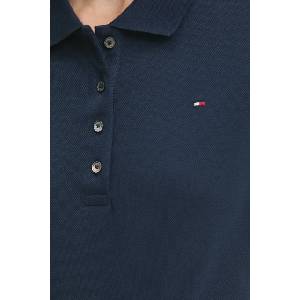 Tommy Hilfiger тениска с яка дамска с памук (WW0WW43224) - answear - 79,80 лв
