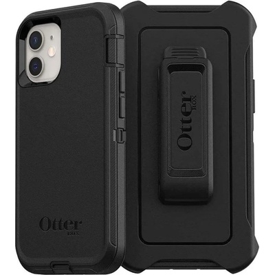 OtterBox Defender Case - изключителна защита за iPhone 12 Mini (черен)