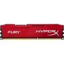 Kingston HyperX Fury Red DDR3 4GB 1333MHz CL9 HX313C9FR/4
