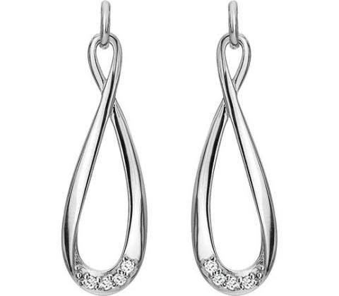 Hot Diamonds náušnice DE742
