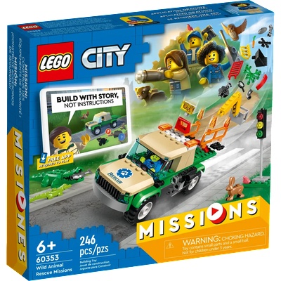 LEGO® City - Wild Animal Rescue Missions (60353)