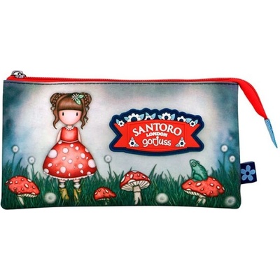 Santoro Несесер с 3 отделения Santoro Gorjuss In The Forest - Little Mushroom (1280GJ07)