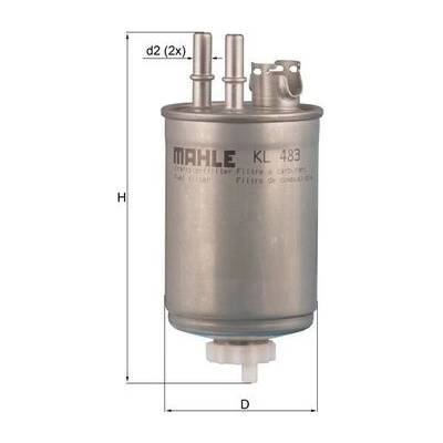 Palivový filtr MAHLE KL 483