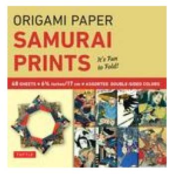 Tuttle Publishing Origami Paper - Samurai Prints - Small 6 3/4" - 48 Sheets | Tuttle Studio