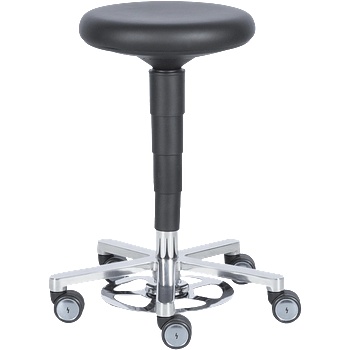 BIMOS Лабораторен ергономичен стол bimos stool 9f63r - черен