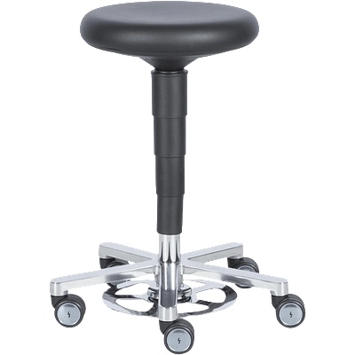 BIMOS Лабораторен ергономичен стол bimos stool 9f63r - черен