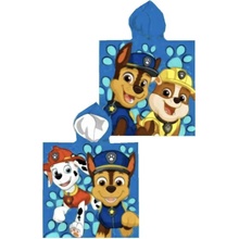 Setino detské pončo Paw Patrol 55 x 110 cm modrý