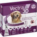 Vectra 3D капков разтвор за кучета 3 x 4, 7 мл