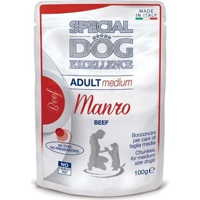 Monge Special Excellence Medium Adult hovädzie 100 g